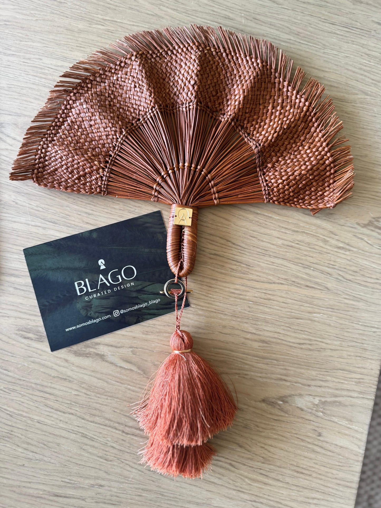 Abanico Caribe Terracota