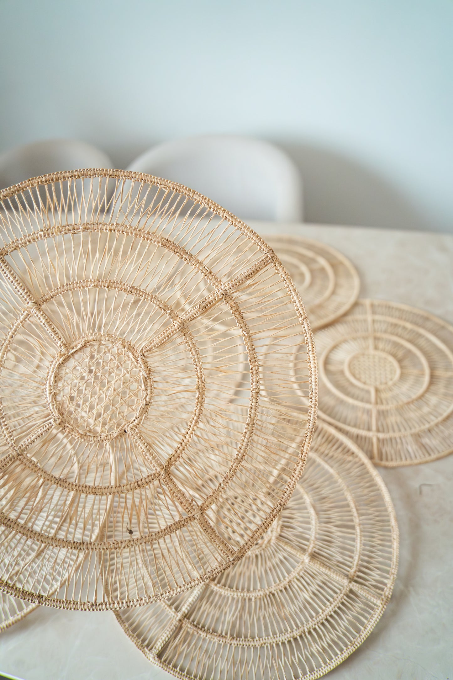 Set Individuales Iraca Circular