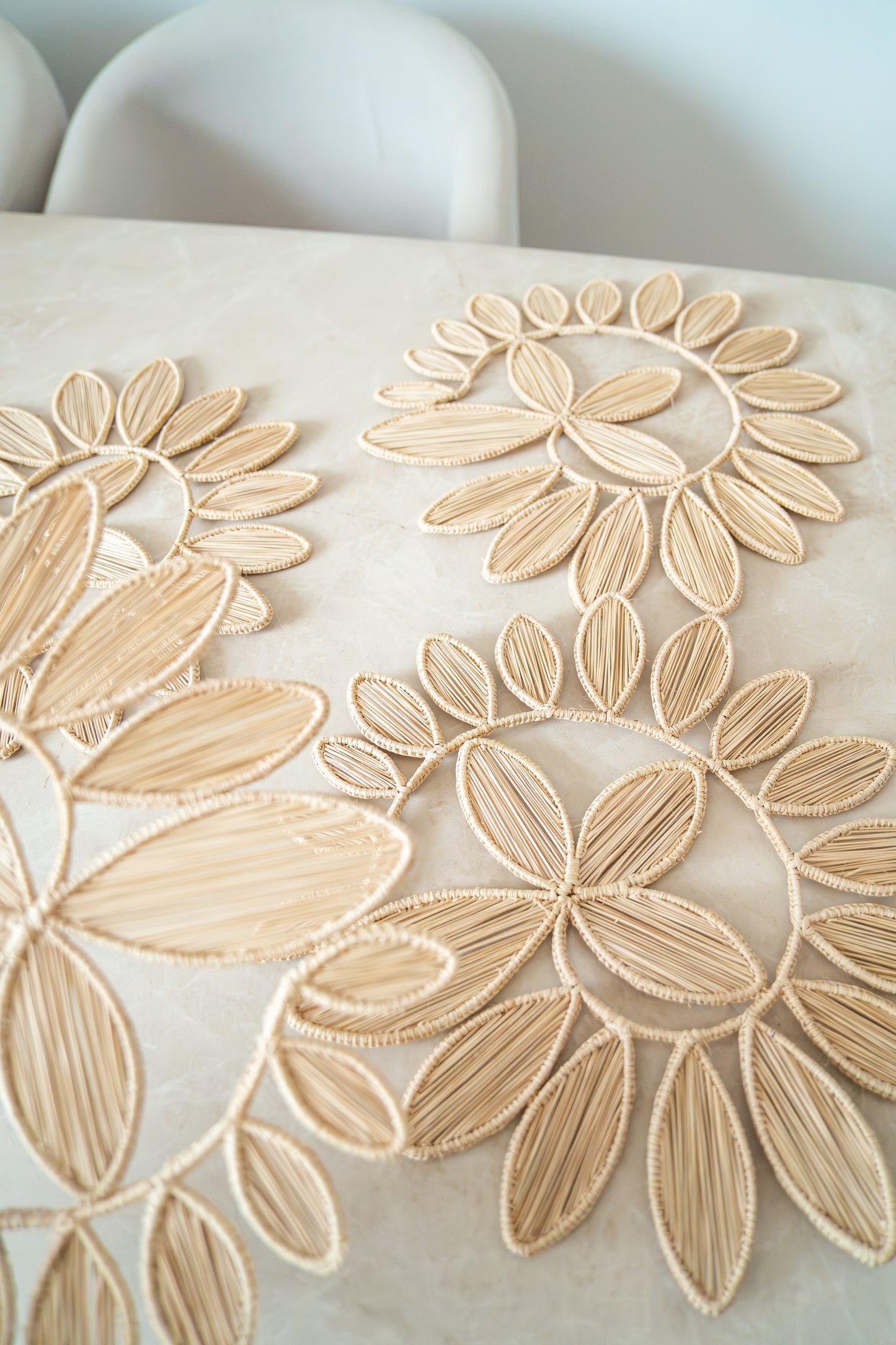 Set Individuales Iraca Flor