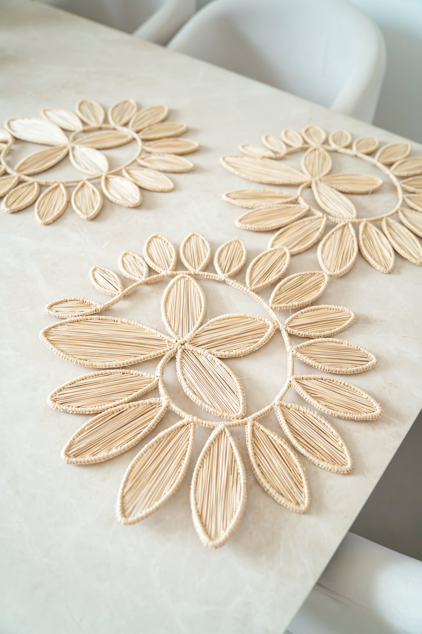 Set Individuales Iraca Flor
