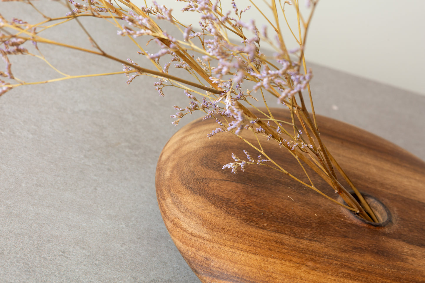 Walnut Vase