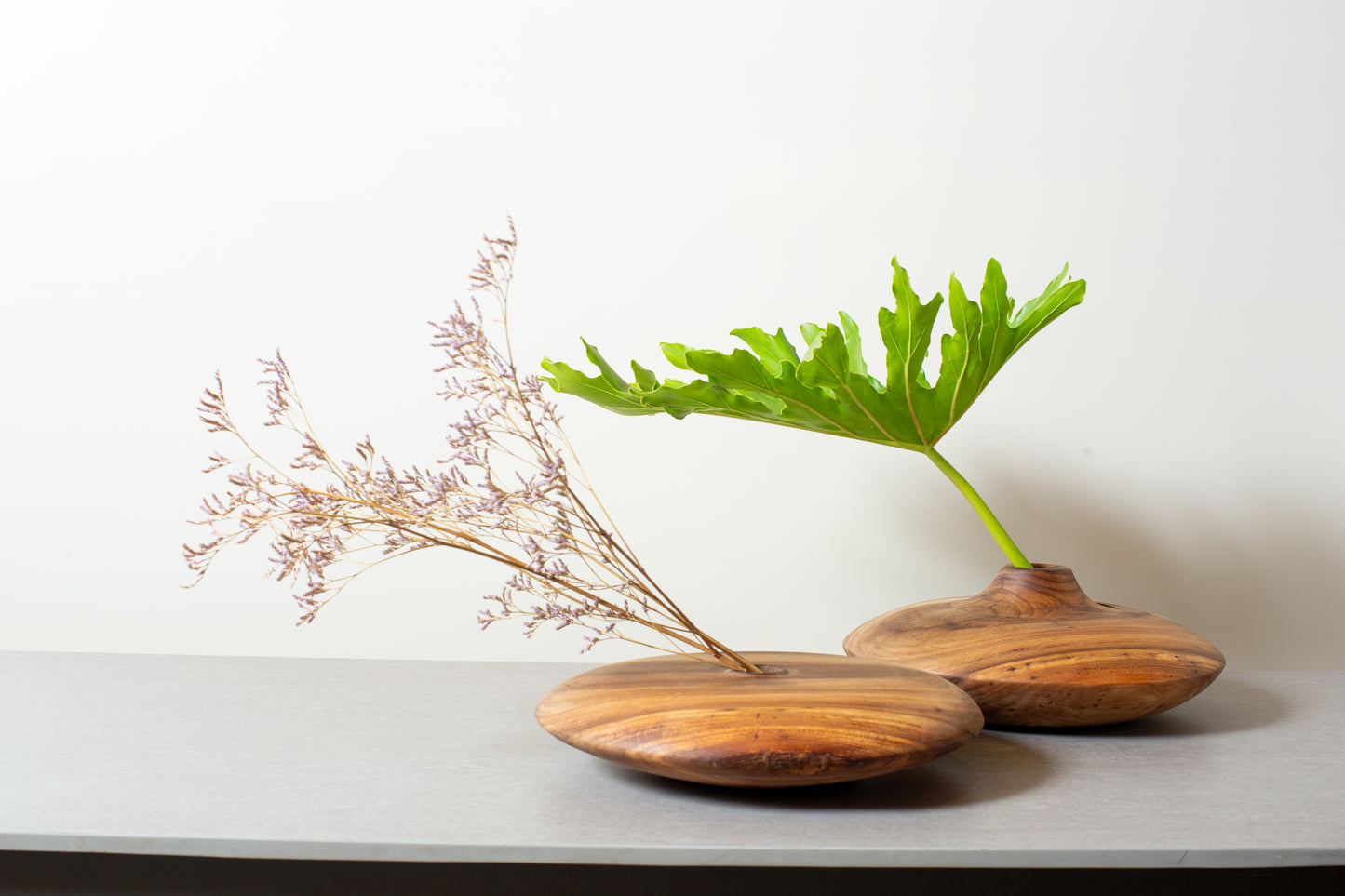 Walnut Vase
