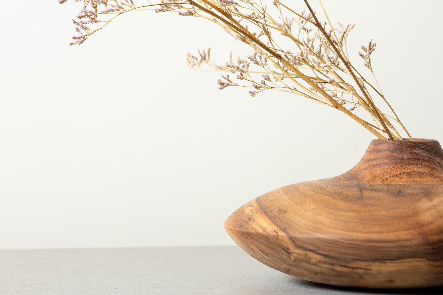 Walnut Vase