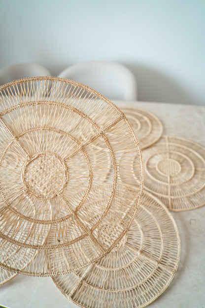 Set Individuales Iraca Circular
