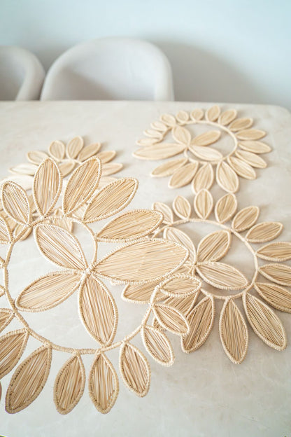 Set Individuales Iraca Flor